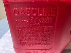 Blitz Pre-Ban 2 Gallon 8oz Easy Pour Self-Venting Gas Can MODEL # 50810 Free Sh