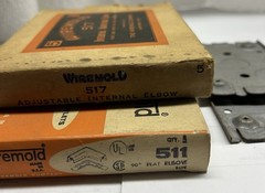 Treasure trove of Wiremold Boxes & Fittings Tan/buff