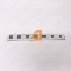 FANUC 7.85×0.82in Membrane Keypad Keysheet