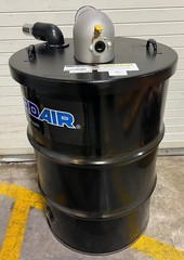 GUARDAIR N551BC WET/DRY DRUM VACUUM, 55 GAL. DRUM, 20 FT. HOSE, 3PXN3, NEW!