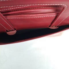FRANKLIN COVEY Red 7 Ring Planner Binder With Handles Full Zip Read