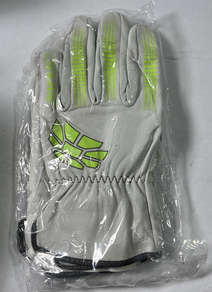New HexArmor Chrome SLT 4081 Leather Work Gloves with Cut Resistance Size 9/L