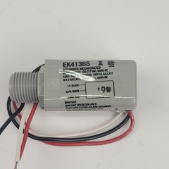 Box of 12 Intermatic EK4136S Photo Control Stem Mount, 120-277 VAC, 078275146297