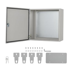 GARVEE Waterproof Electrical Box IP66 Steel Outdoor Enclosure Lockable Panel Box