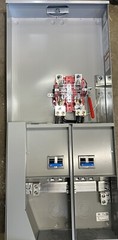 Milbank 400 320 amp meter socket Lever Bypass 200 amp Breakers Panel