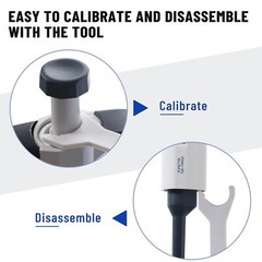 eLabPal Micropipette Adjustable Volume Single Channel Pipettors High-Accurate