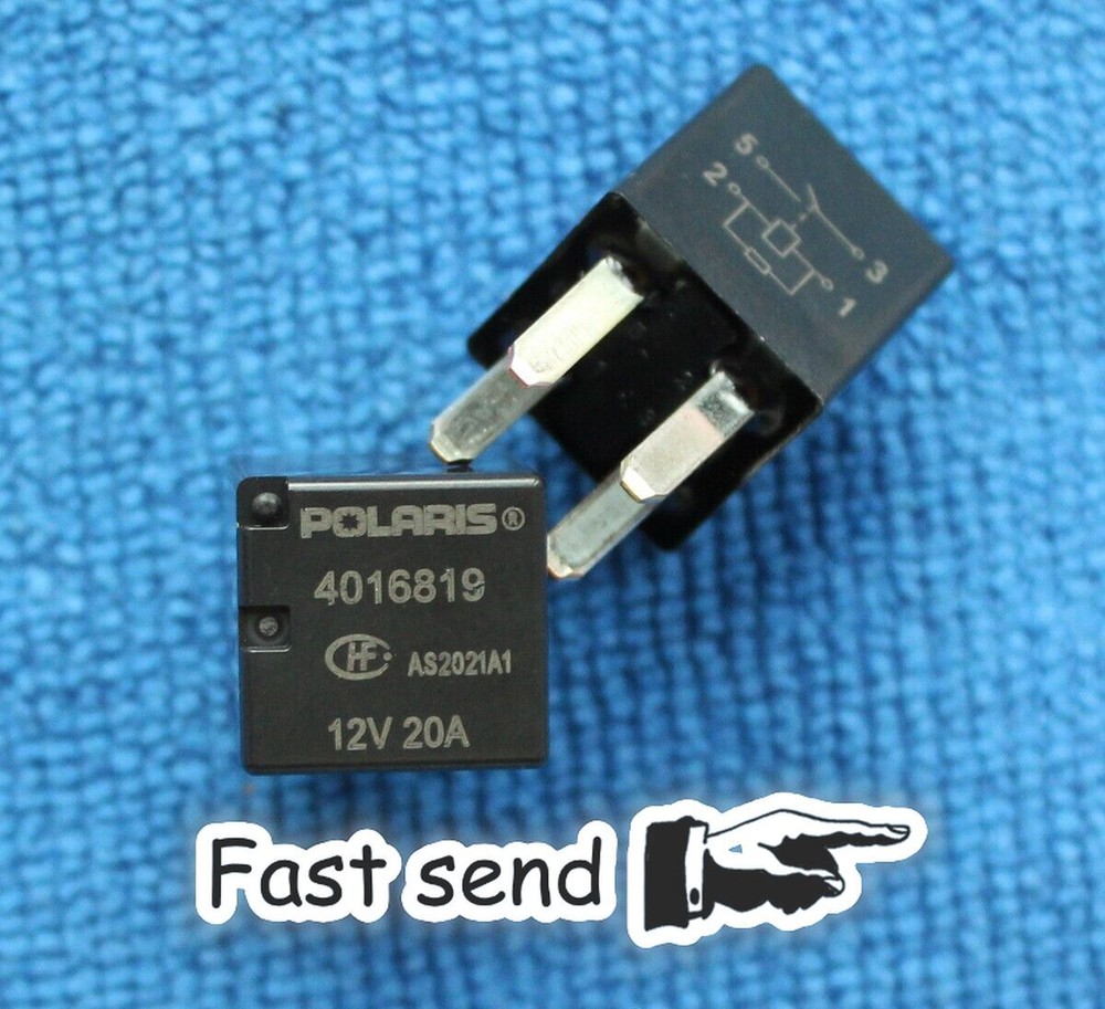 5pcs For POLARIS 4016819 General Purpose Power Relay Coil Voltage 12VDC 20A 4Pin