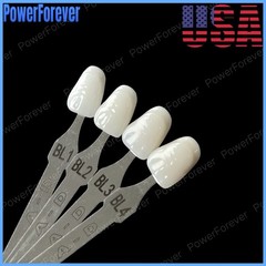 Dental 4 Colors Bleached Shade Guide Bleach Chart Teeth Whitening Based Vita A-D