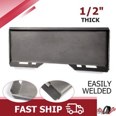 1/2″ Steel Quick Tach Attachment Mount Plate for Skidsteer bobcat kubota