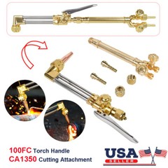 Heavy Duty Victor Style CA1350 100FC Oxygen Acetylene Cutting Welding Torch Kit