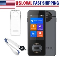 144 Language Translator Device Smart Two-Way Instant Ai Voice Photo Translat AOB
