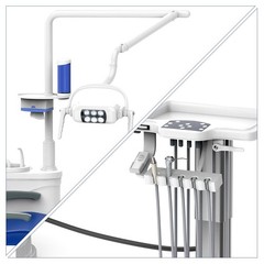 FDA Dental Unit Chair Computer Controlled DC Motor PU TJ2688-A1-1