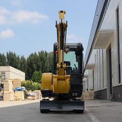 3.5 Ton Mini Excavator Kubota V1505 Cab AC Boom Swing Hydraulic Pilot EPA 25HP