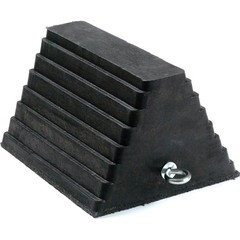 Global Industrial Wheel Tire Chock Rubber 10″L x 8″W x 6″H