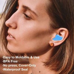 7 pairs Ear Plugs for Sleeping Noise Cancelling, Reusable Silicone Soft Moldable