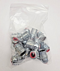 Arlington SNAP2IT 3/8″ MC Cable Conduit Connector Insulated Zinc Lot of 20 New
