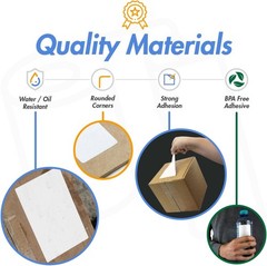 OfficeSmartLabels – 4″ x 3″ Direct 1 Inch Core – 4 x 3 – Prime – 04 Rolls