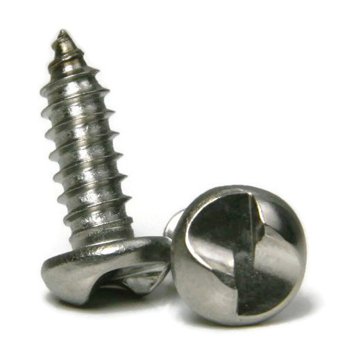 One Way Screw Stainless Steel Tamper Proof Sheet Metal Screws #8 x 1″ QTY 25