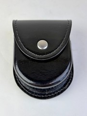 Double Handcuff Case Nickel Snap Finish Hi-Gloss Gould & Goodrich H596CL