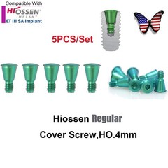 Dental Healing Cover Screw Closure Caps Fit Hiossen/Nobel/Straumann Mini/Regular
