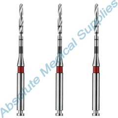 *3-Pieces* Coltene ParaPost Taper Lux Post System Drills Size-5 Red P825