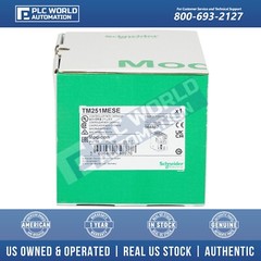 Schneider TM251MESE Modicon M251 Logic Controller, 2 Ethernet, Brand New
