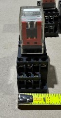 5x Pack Lot Omron PYF14A-E 14 Pin Relay Socket w/ MY4 DC24 Ice Cube Relay 24 VDC