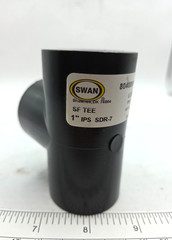 SWAN SF TEE 1″ IPS SDR-7, IPS Socket Fusion Coupling, 0653G