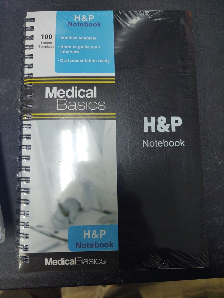 H&P Notebook – Medical History and Physical Notebook 100 Medical templates wi…