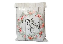 10×13 Merry Christmas Combo! Santa, Snowmen and Wreath Poly Mailers, Festive Gra