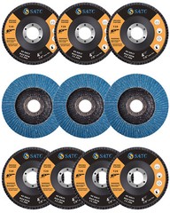 24Pack 4-1/2″ X 7/8″,Zirconia Grinding Wheel 40/60/80/120 Grit (20T29+4T27)
