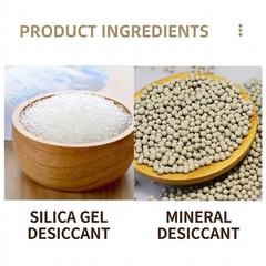 100 Packs 3g Food-Grade Silica Gel Desiccant Packets Moisture Absorber