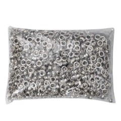 1/4” Size 0 Grommets & Washers Kit Leather Bags Signs Poster Eyelet 2000 Pack
