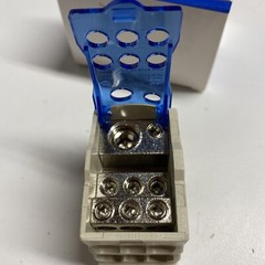 Power Junction Distribution Box Terminal Block Connector DIN Rail 6-250 AWG 160A