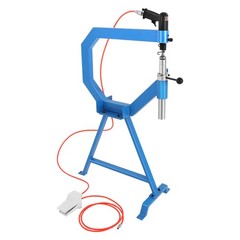 Industrial Pneumatic Planishing Hammer with Stand, Pedal & 1-3″ Anvils