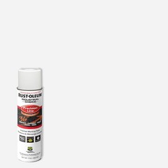 Rust-Oleum 203030V Precision Line Marking Paint, Inverted, White, 20 Oz
