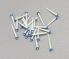 Dental Glass Fiber Post Teeth Restorative Refill Screw 1.2 1.4 1.6 1.8mm Posts