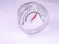 Mission Industries Small Analog Position Indicator 1:1 1.81″ Face 2.16″ Dia. NOS