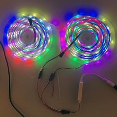 1 Female to 2 Male 3pin 4pin 5pin JST SM Connector Splitter Cable for LED Strip
