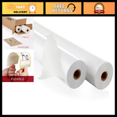 Thermal Laminating Film Roll 2 Pack, 25″ x 500′, 1.5 Mil, Poly-In Core, School U
