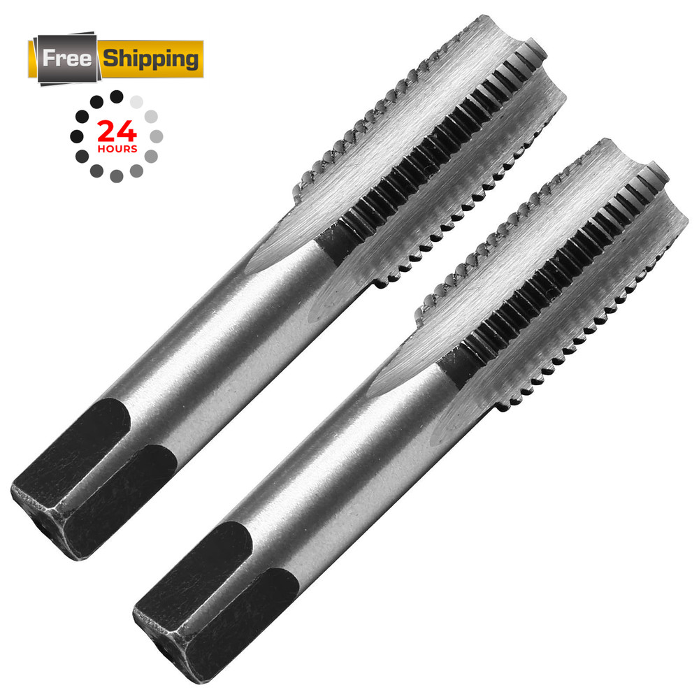 Litoexpe 2 Pcs M14 x 1.5 Metric Hand Tap, Right HSS Threading x