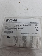 Eaton E5-024-C0400 Electronic Totalizer 8 Digit LCD Counter E5 Series **NOS**
