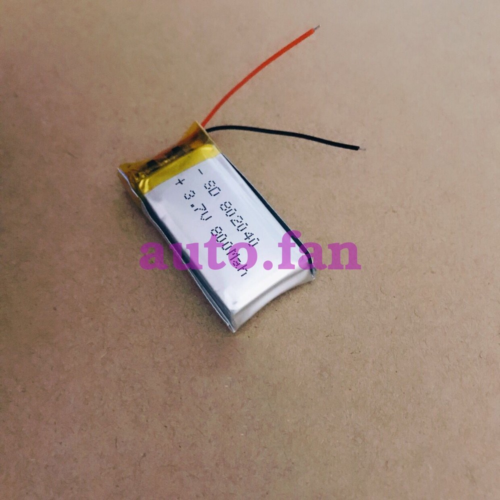 3.7V polymer battery 802040 ， ， MP4 wireless phone 800MAH
