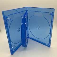 100 PCS NEW 15MM Blu-Ray 6-Disc Case With BluRay Logo, BL1506