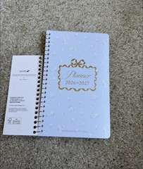 Yoobi x LoveShackFancy Weekly/Monthly Student Planner 2026-2027 Small