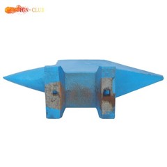Double Horn Blacksmith Anvil Steel Anvil Forged Steel 44Lbs/20kg Heat Treated
