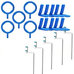 5 Set Dental Sensor Holder X-Ray Aiming Ring Positioning/Bitewing/Anterior/Endo