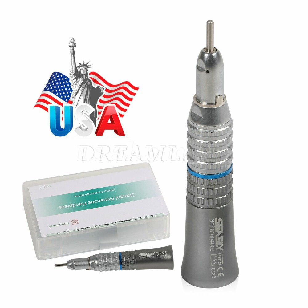 NSK Style Dental Slow Low Speed Handpiece Straight Contra Angle Air Motor 2/4H Y