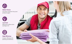 Poly Mailers 12×15.5″ 50Pcs,Shipping Bags For Clothing,Light Purple | Strong