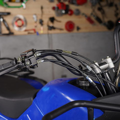 Dual Front Brake Cable Set 125Cc 150Cc 200Cc 250Cc ATV Quad- Drum Brake Version